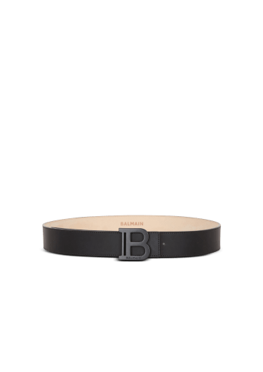 Ceinture B-Belt en cuir effet gomme