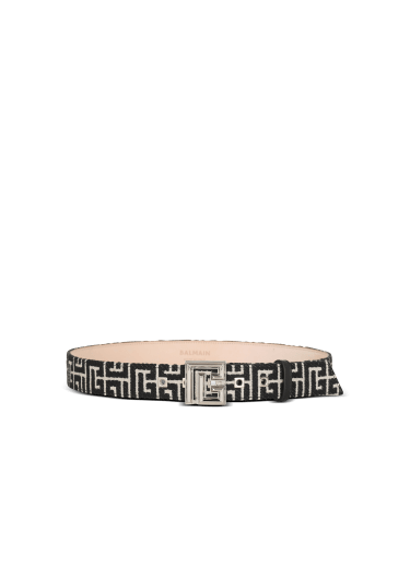 Gürtel PB Belt aus Jacquard mit Monogramm