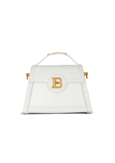 B-Buzz Dynasty bag in grid-embossed calfskin
