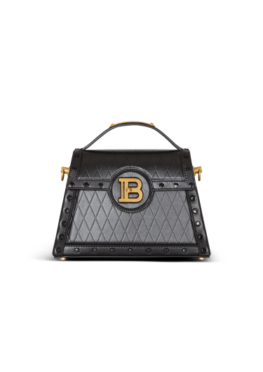 Sac B-Buzz Dynasty en cuir de veau embossé Grid