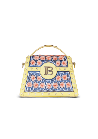 Tasche B-Buzz Dynasty mit Grid- und Rosen-Stickerei
