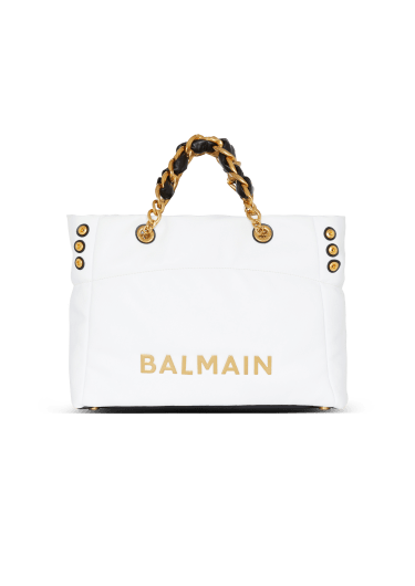 Balmain white bag best sale