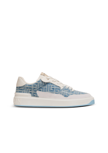 Baskets B-Court Flip en denim monogramme