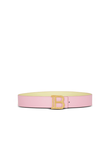 Cinturón B-Belt de ante y piel de becerro suave