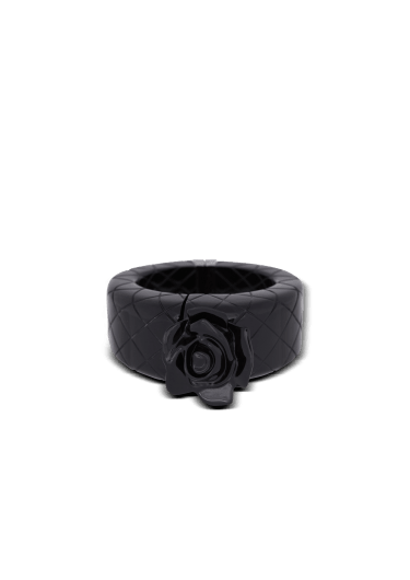 Rose and Grid resin cuff