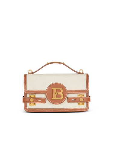 B-Buzz 24 canvas and leather bag 