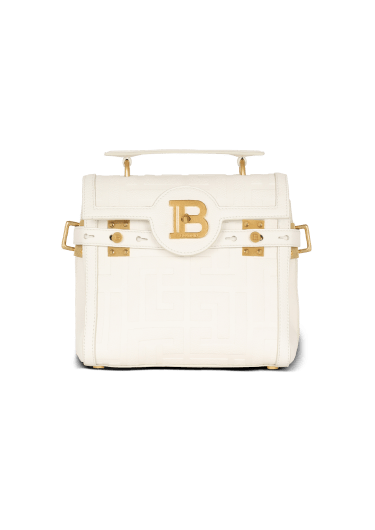 Sac B-Buzz 23 en cuir grainé monogramme