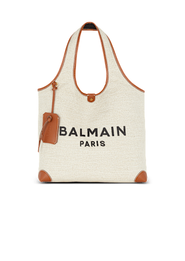 Grocery Bag B-Army en toile et cuir