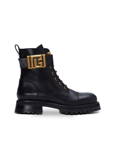 Charlie leather ranger boots 