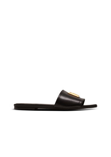 Dafne smooth calfskin leather mules