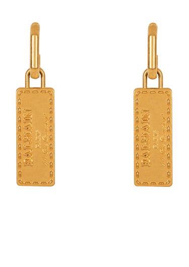 Balmain Signature Tubular earrings