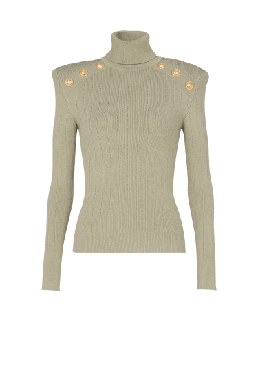 Balmain turtleneck sweater best sale