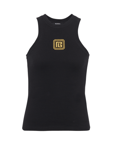 Tank top with Retro PB embroidery