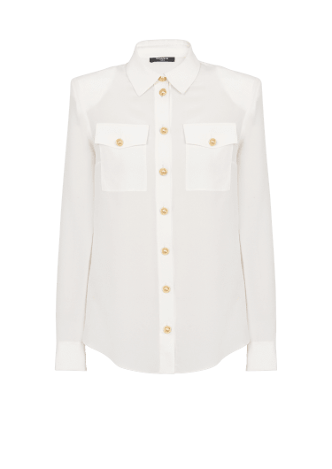 Crepe de chine shirt