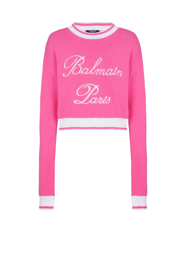 Maglia balmain rosa store