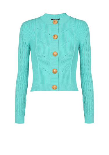 Cardigan corto in maglia