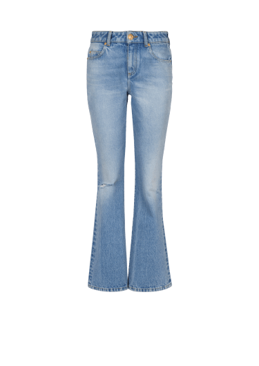 Ausgestellte Jeans