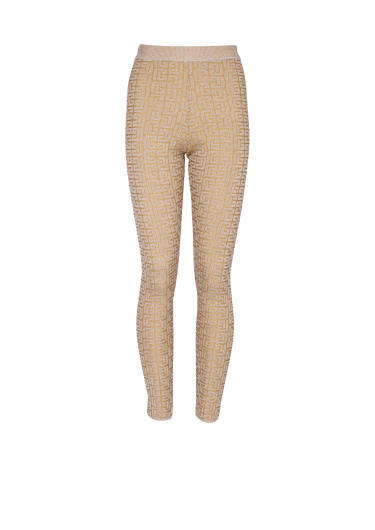 Legging en maille monogramme PB Labyrinthe