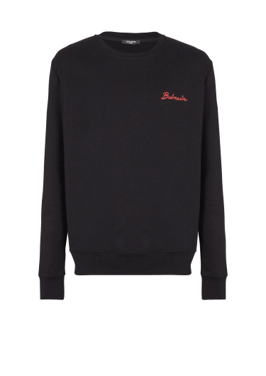 Balmain sweatshirt mens hotsell
