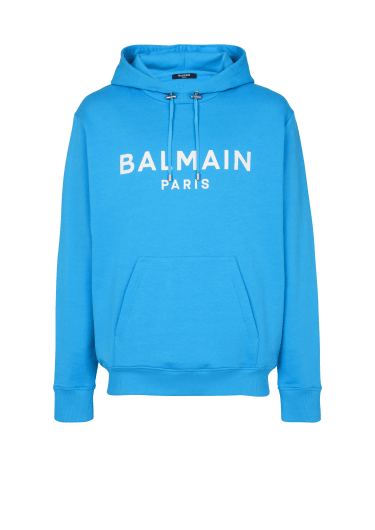 Printed Balmain Paris hoodie