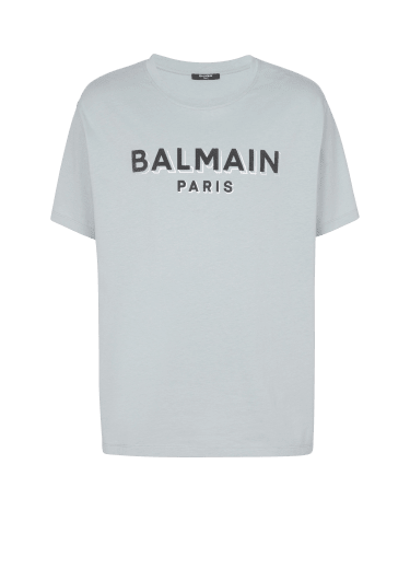 Metallic flocked Balmain T-shirt