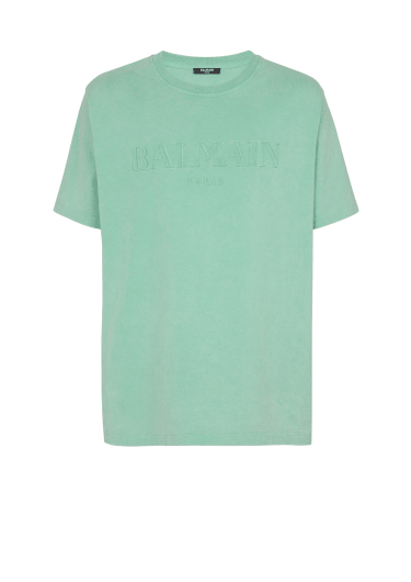 T-shirt ampia con ricamo Balmain Vintage