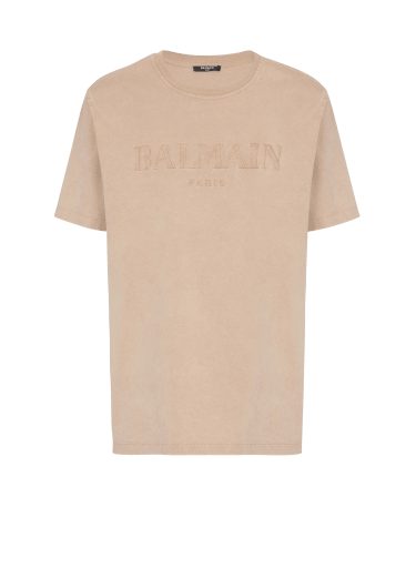 T-shirt ampia con ricamo Balmain Vintage