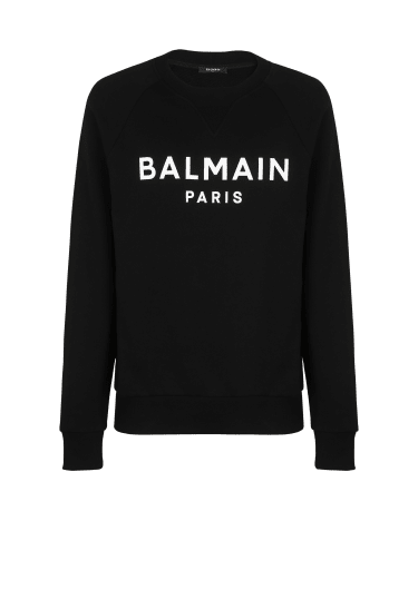 Sweat-shirt imprimé Balmain Paris