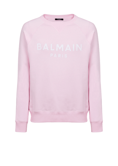 Sweatshirt mit Balmain Paris-Print