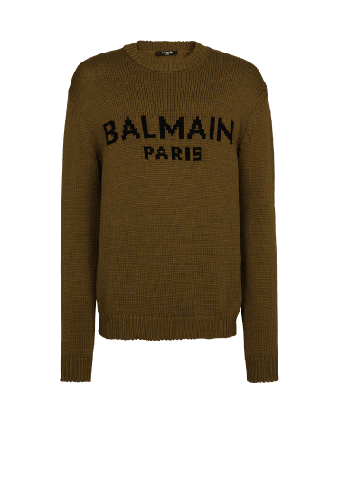 Wool Balmain Paris jumper