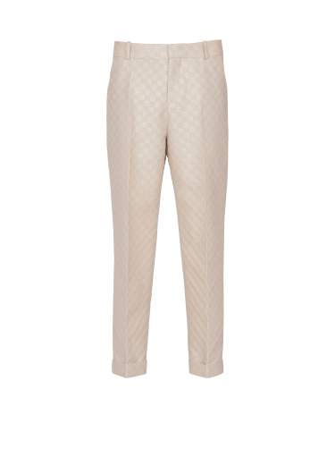 PB Labyrinth jacquard straight-leg trousers