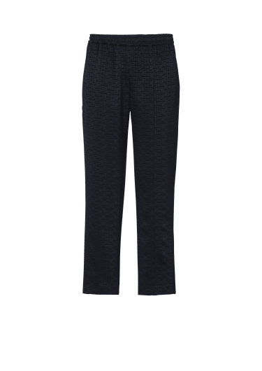 Balmain Black Buttoned Trousers