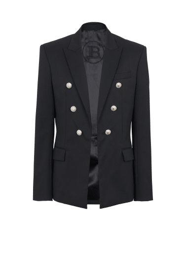 Wool 6-button jacket