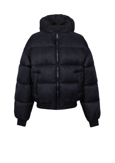 PB Labyrinth jacquard nylon puffer jacket