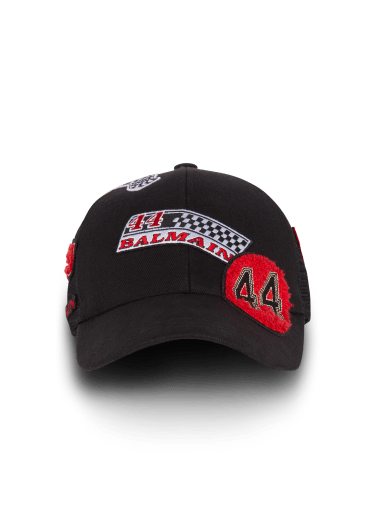 Balmain Racing cap with patches