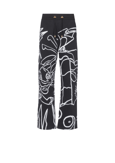 Disney x Balmain: El Rey León - Pantalones de jogging con estampado de Enfant Précoce