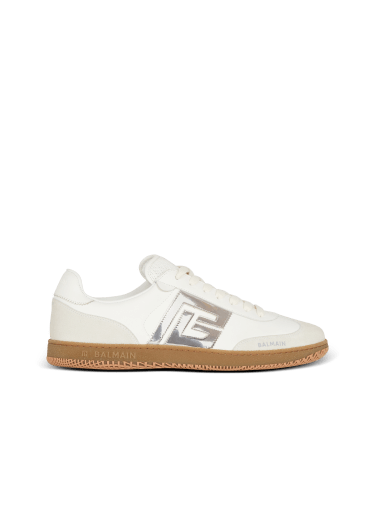 Calfskin Balmain Swan trainers