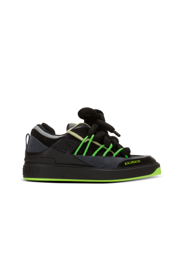 Zapatillas B-Court Puffy Skate de piel de becerro y ante