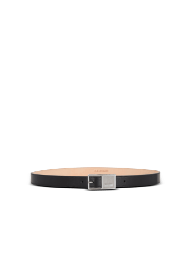 Thin Signature calfskin belt