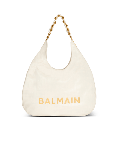 Borsa Hobo 1945 Soft in pelle di vitello effetto stropicciato con goffratura del monogramma PB labirinto