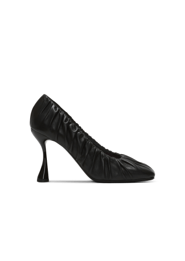 Eden pumps in gathered lambskin