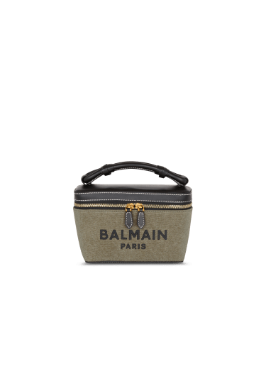 B-Army Vanity Case in canvas and leather