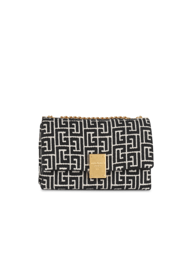 Kleine Tasche 1945 Soft aus Canvas mit Monogramm-Muster