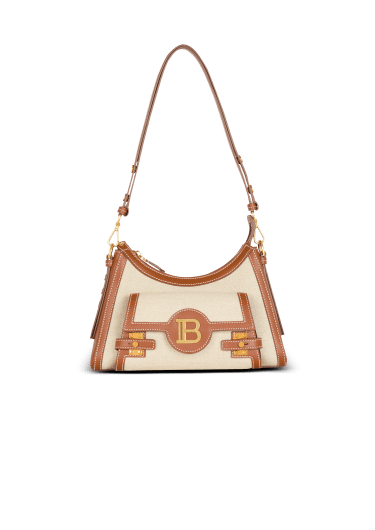B-Buzz Hobo bag in leather and canvas