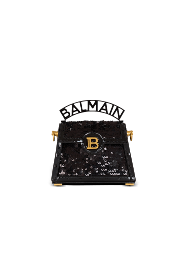 B-Buzz Dynasty Small bag in leather and sequins