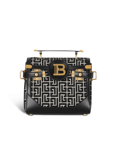 B-Buzz 23 bag in jacquard and leather