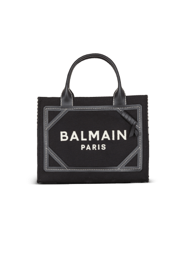 Sac Cabas B-Army en toile monogramme et cuir lisse