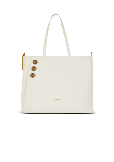 Sac cabas Emblème en cuir