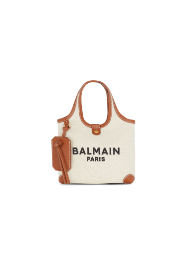 Canvas and leather B-army Grocery Bag