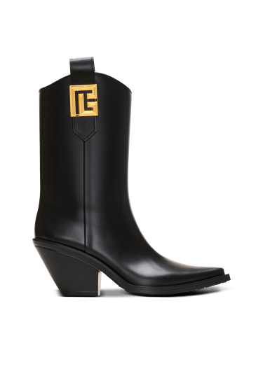 Bottines Tess PB façon santiags en rubber 